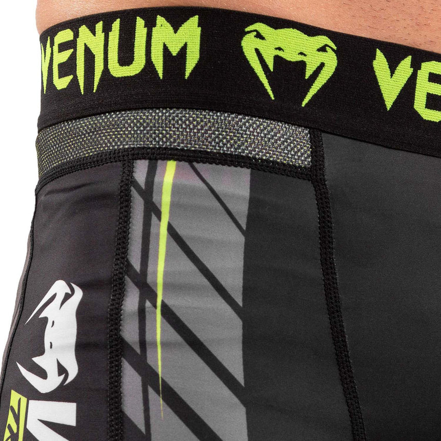 Venum Training Camp 3.0 Compression Shorts Black-Neo Yellow