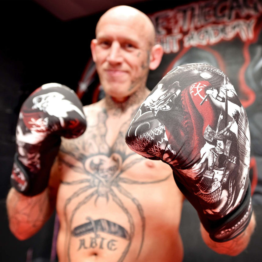 PunchTown Oni Battle Washable Boxing Gloves