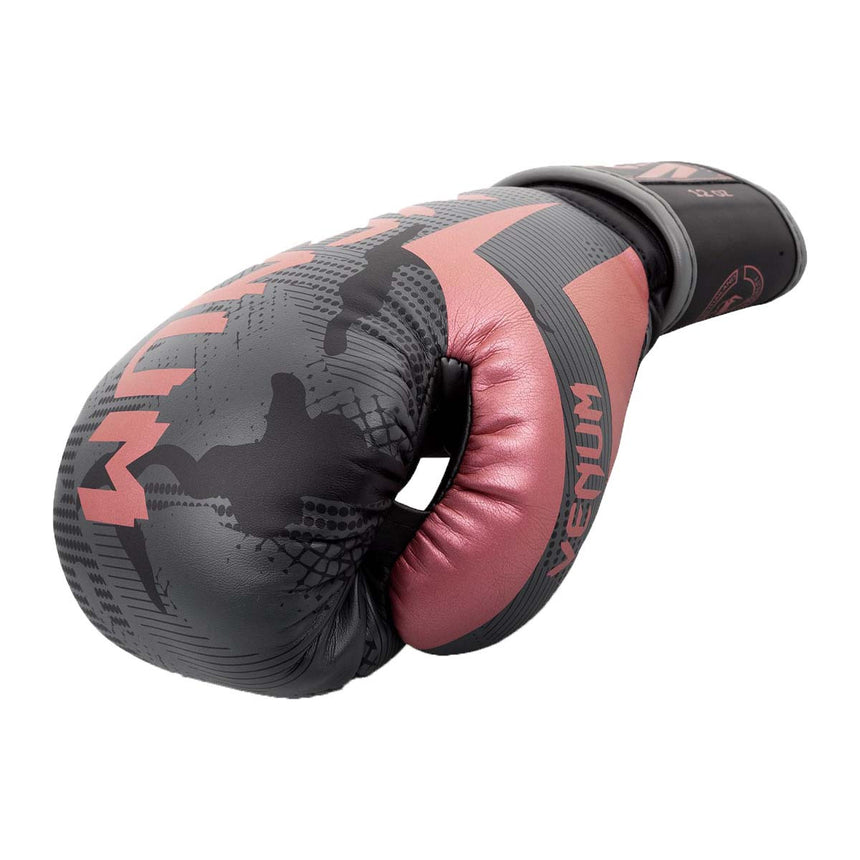 Venum Elite Boxing Gloves Black-Pink