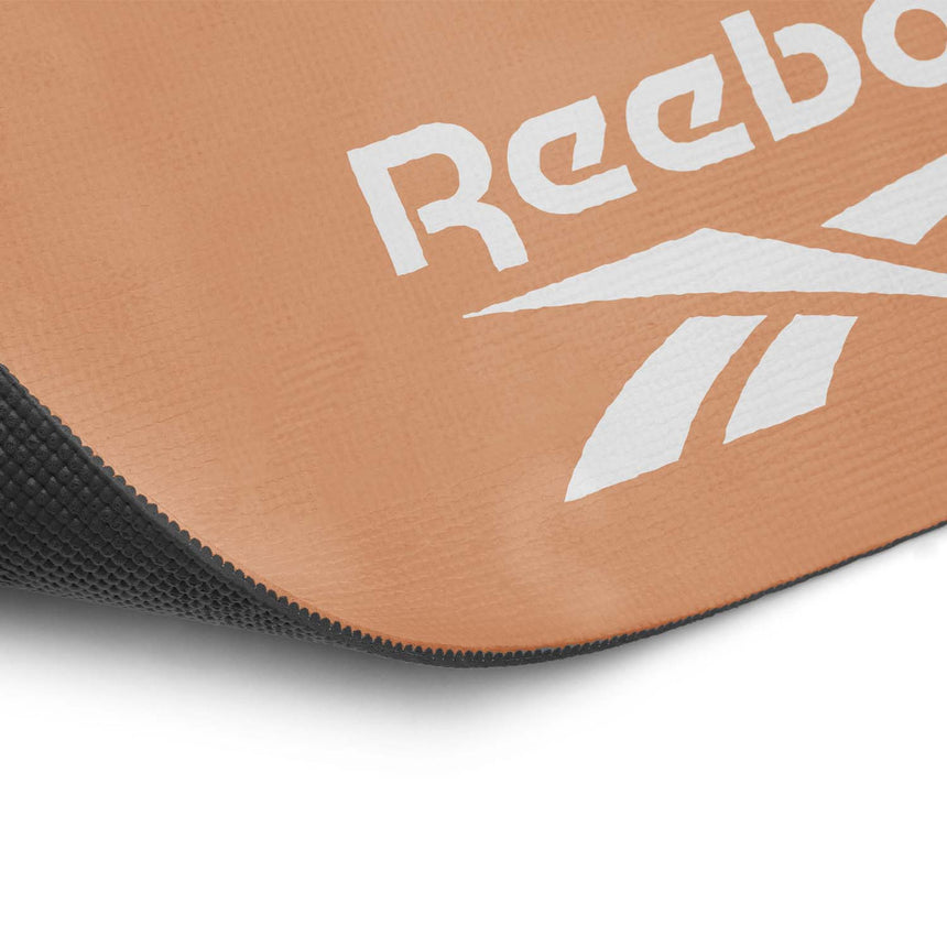Reebok Double Sided 6mm Yoga Mat Black-Desert Dust