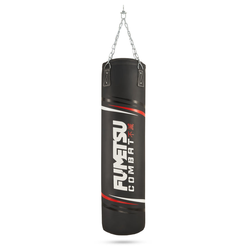 Fumetsu Charge 4ft Punch Bag Black-White-Red