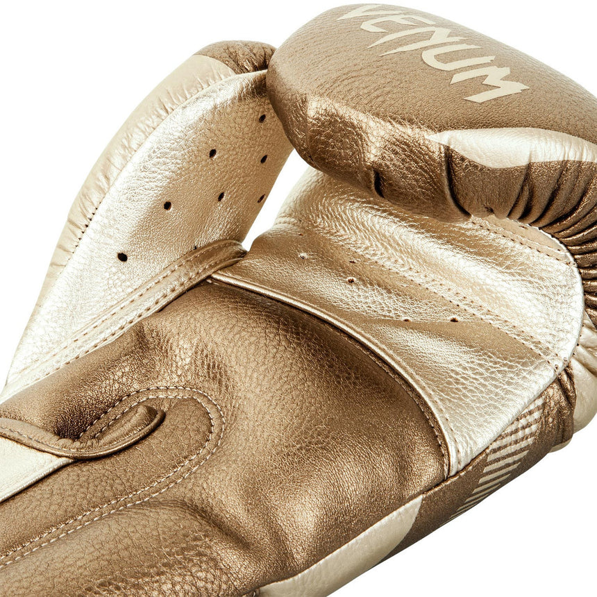 Venum Impact Boxing Gloves Gold/Gold