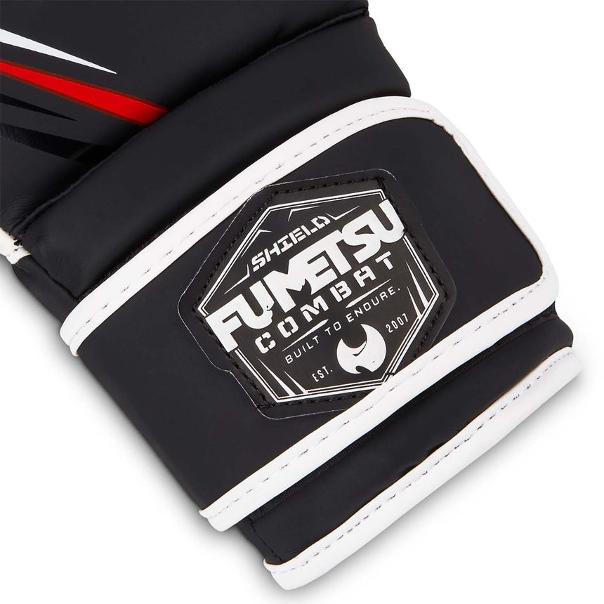 Fumetsu Shield Kids Boxing Gloves Black-White