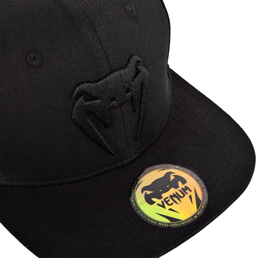 Venum Classic Snapback Cap Black/Black
