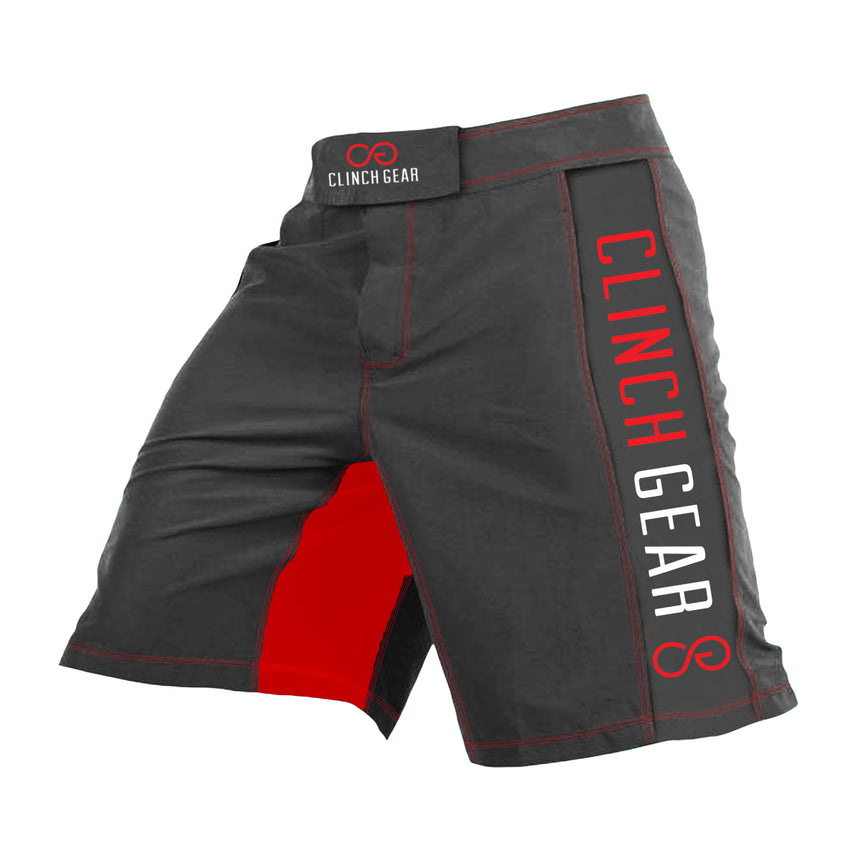 Clinch Gear Crossover 3 Flash Shorts Grey-Red