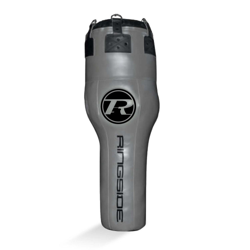 Ringside G2 Synthetic Leather Angle Punch Bag Metallic Silver