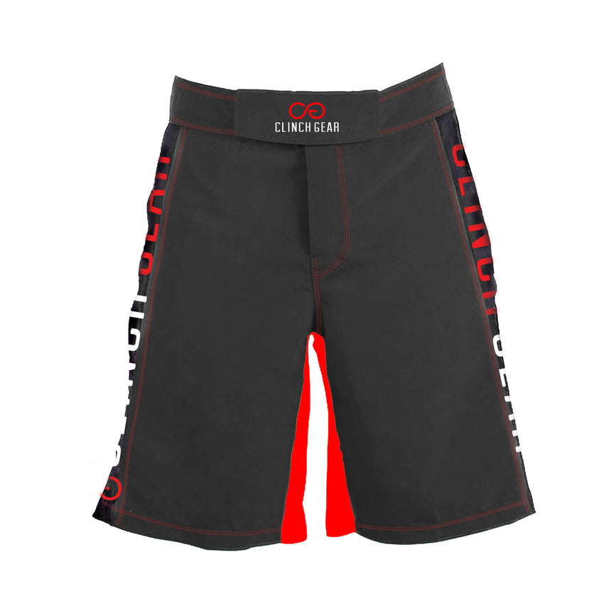 Clinch Gear Crossover 3 Flash Shorts Grey-Red