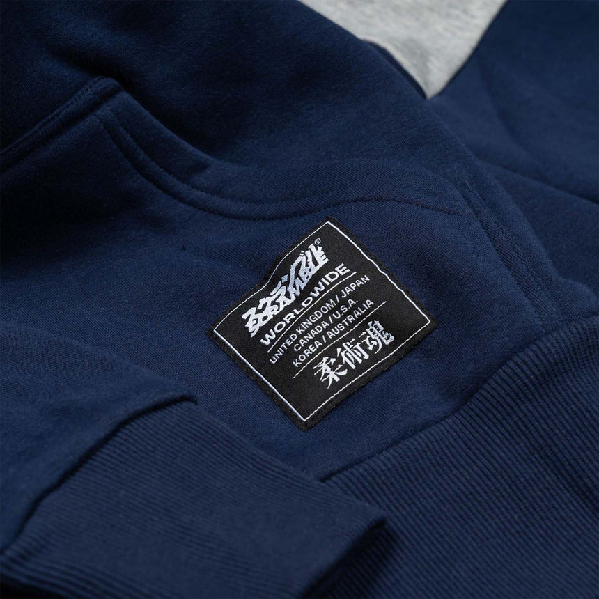 Scramble Takamiya Hoodie Navy-Grey