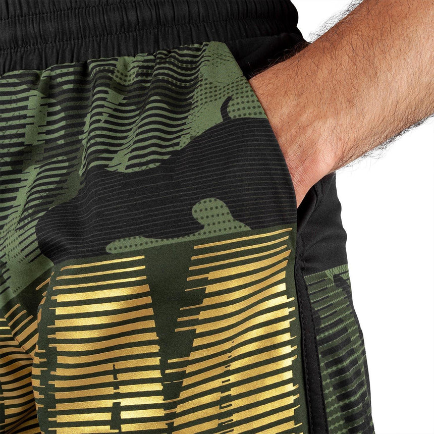Venum Tactical Training Shorts Khaki-Black-Gold
