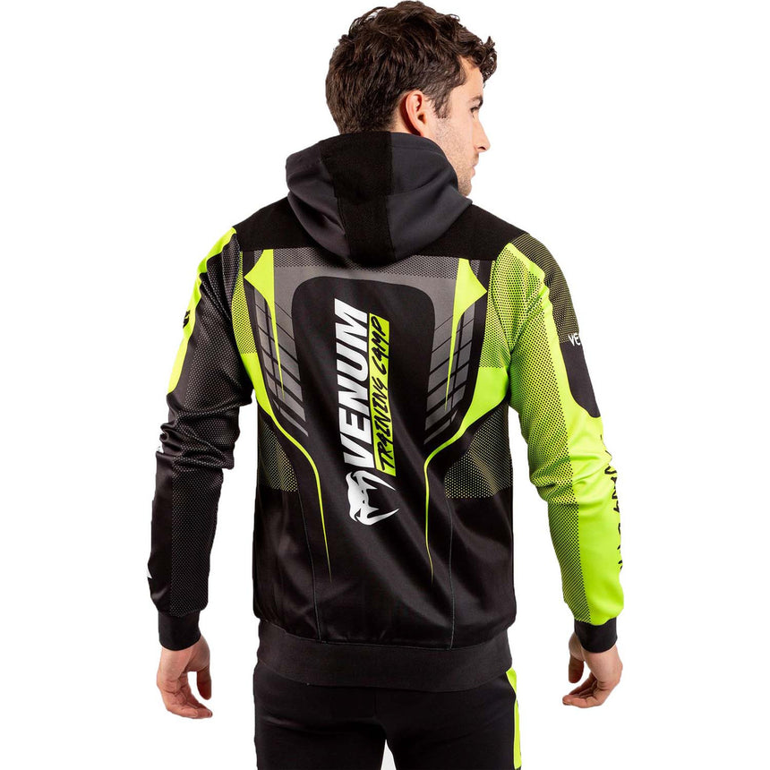 Venum Training Camp 3.0 Hoodie Black-Neo Yellow