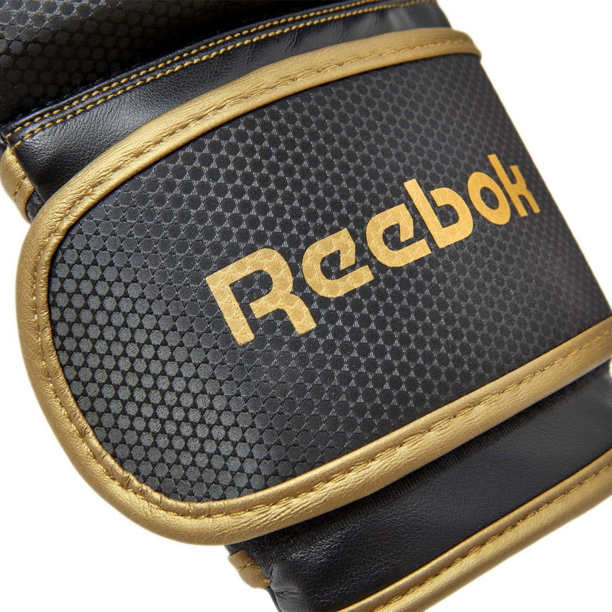 Reebok Boxing Gloves Black-Gold
