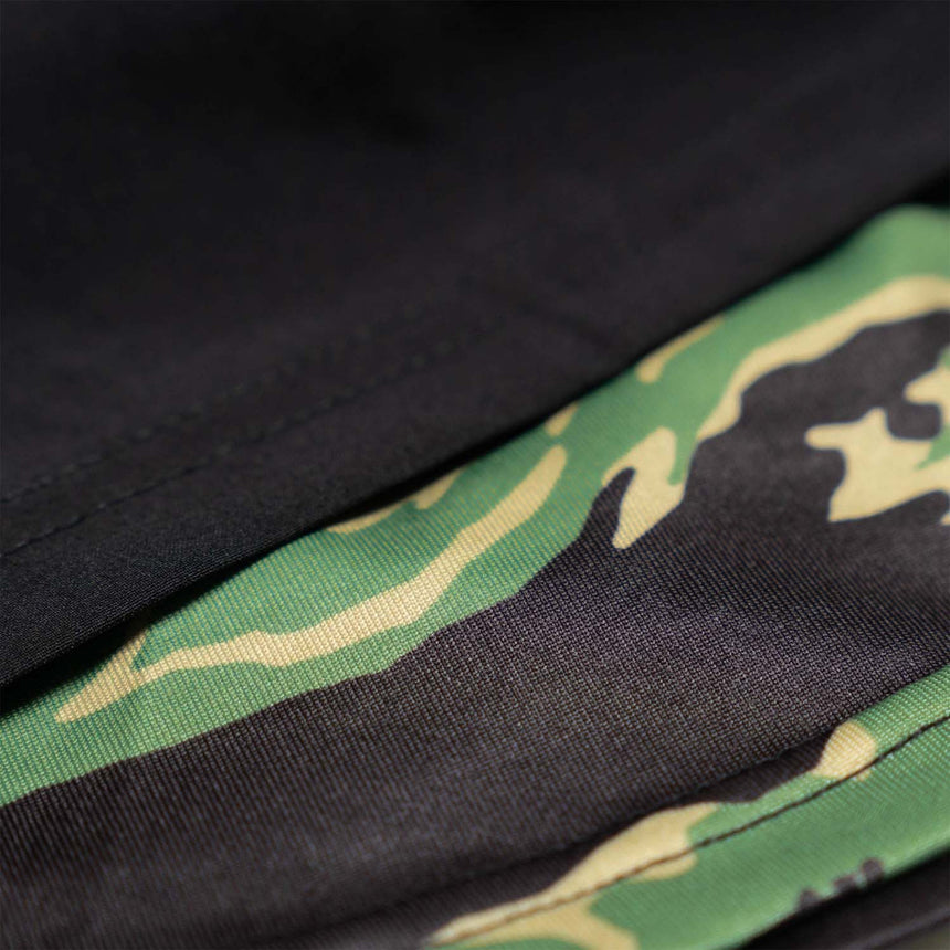 Scramble Tiger Camo Combination Shorts Black