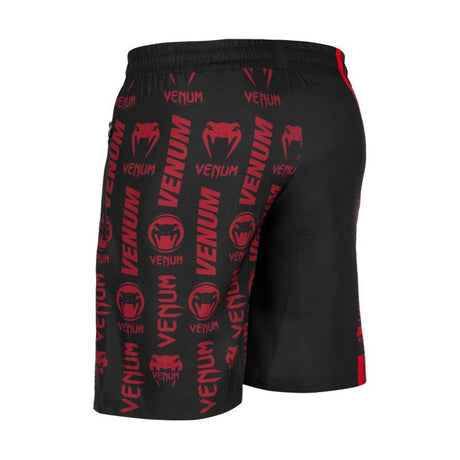 Venum Logos Training Shorts Black-Red
