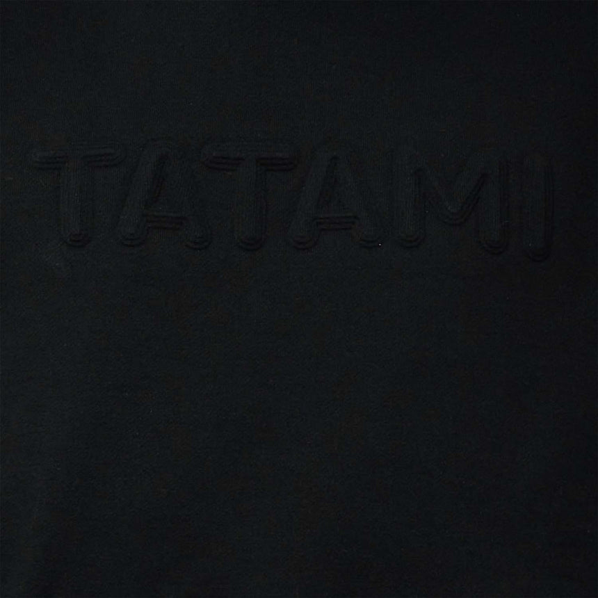 Tatami Fightwear Etch Embossed Hoodie Black