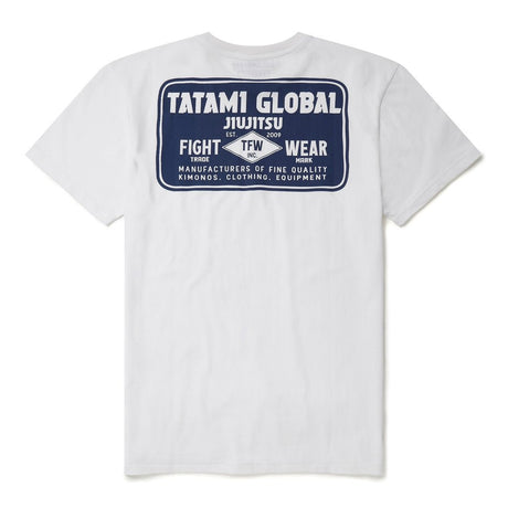 Tatami Fightwear Global Industry Logo T-Shirt White