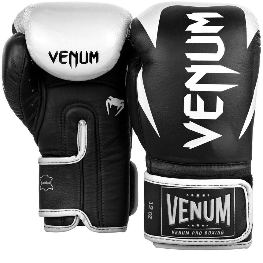 Venum Hammer Pro Boxing Gloves Black/White