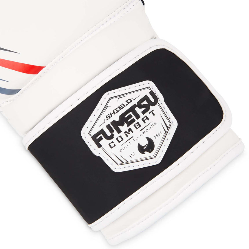 Fumetsu Shield Boxing Gloves White-Black