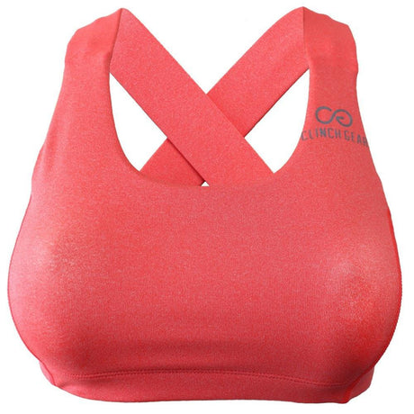 Clinch Gear Multi-Sport Racerback Sports Bra Coral