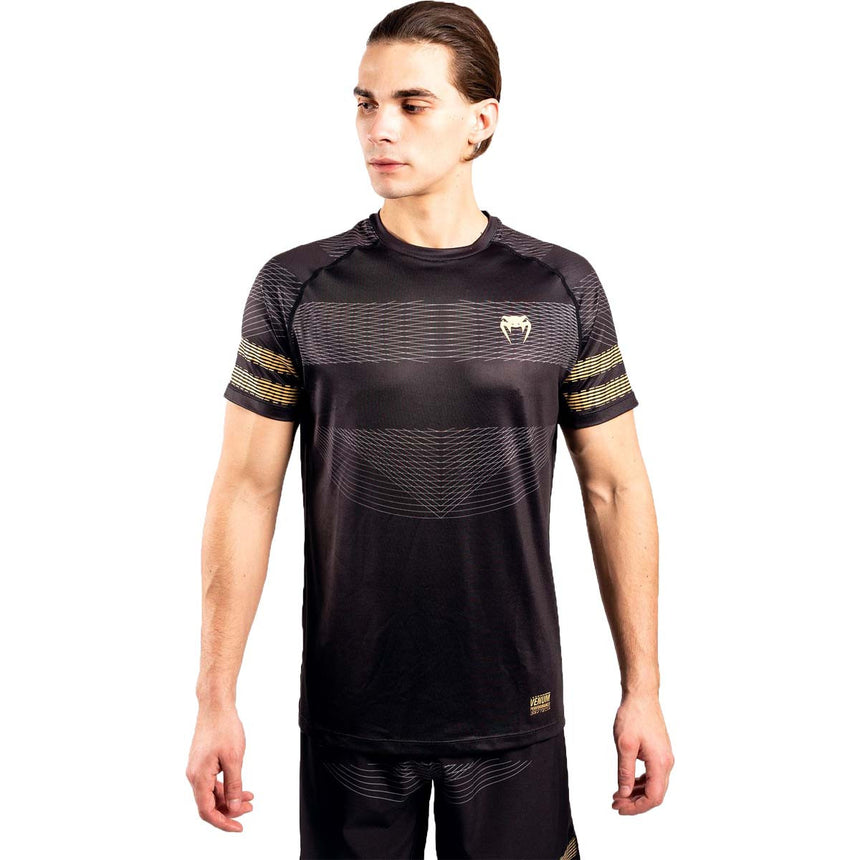 Venum Club 182 Dry Tech T-Shirt Black-Gold