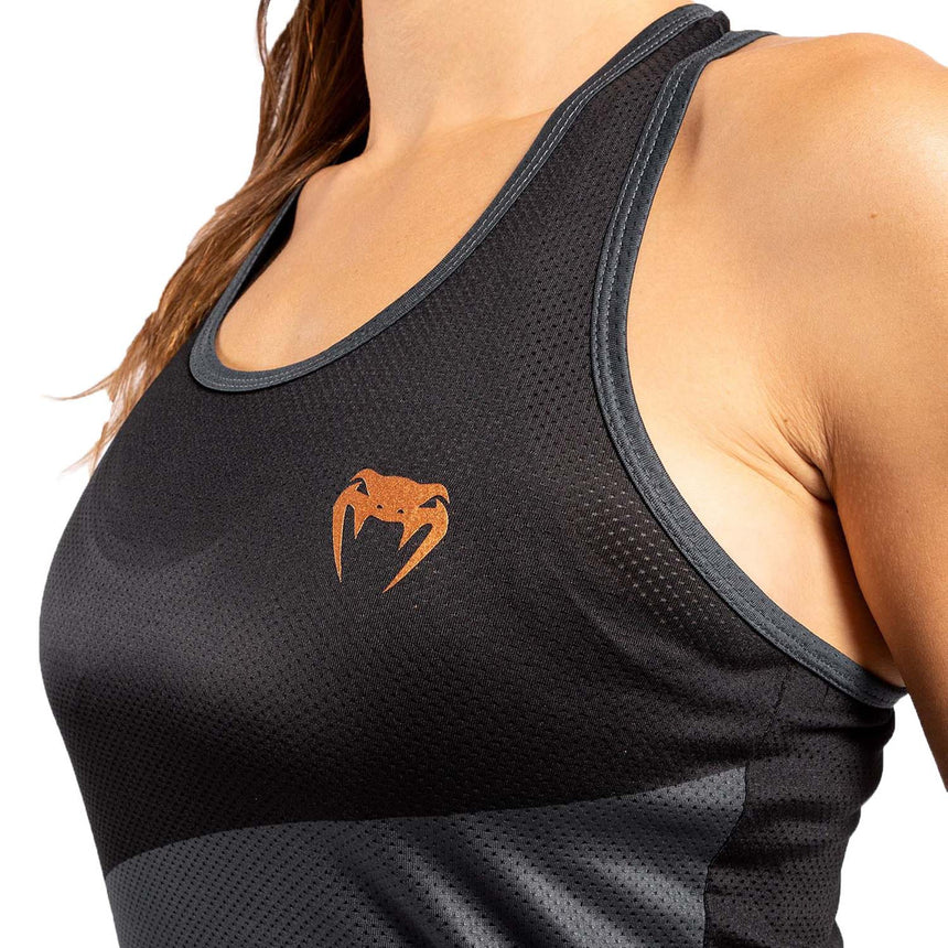 Venum Dune 2.0 Womens Tank Top Black-Bronze