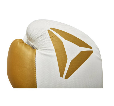 Reebok Boxing Gloves White-Gold