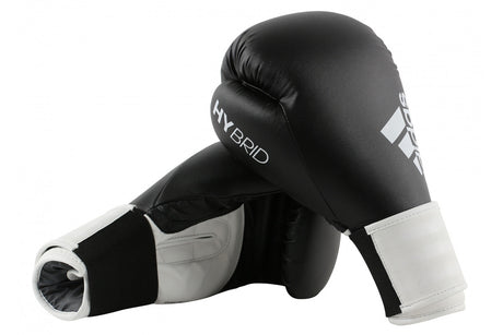 Adidas Hybrid 100 Boxing Gloves Black/White