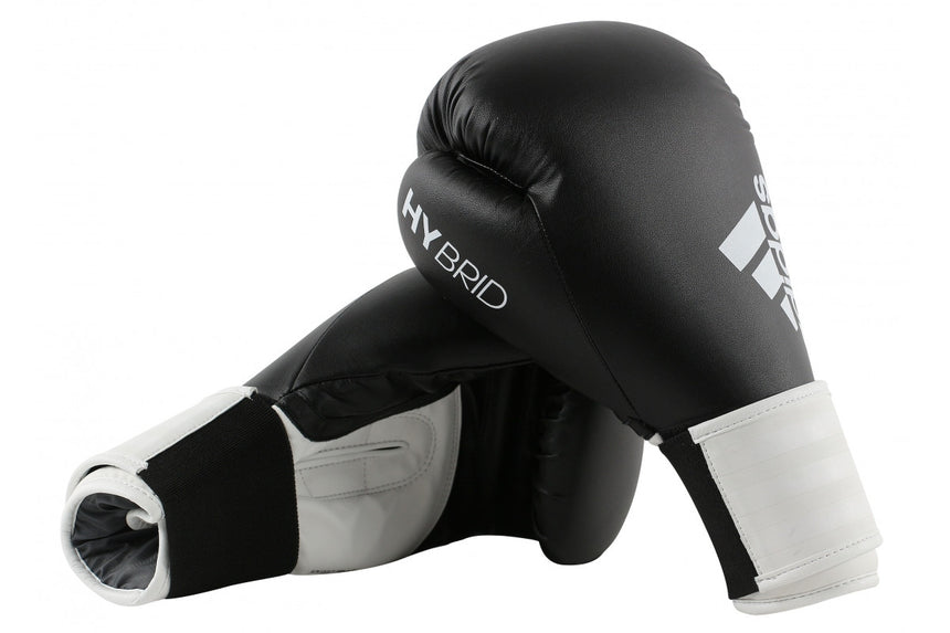 Adidas Hybrid 100 Boxing Gloves Black/White