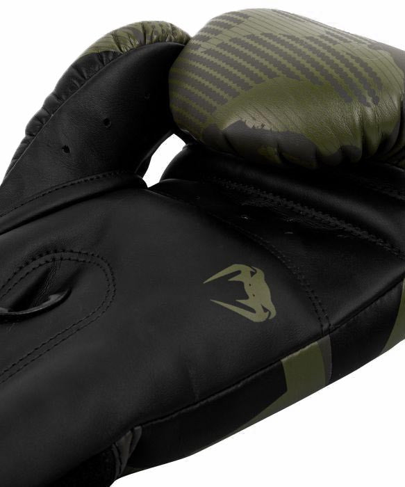 Venum Elite Boxing Gloves Khaki-Camo