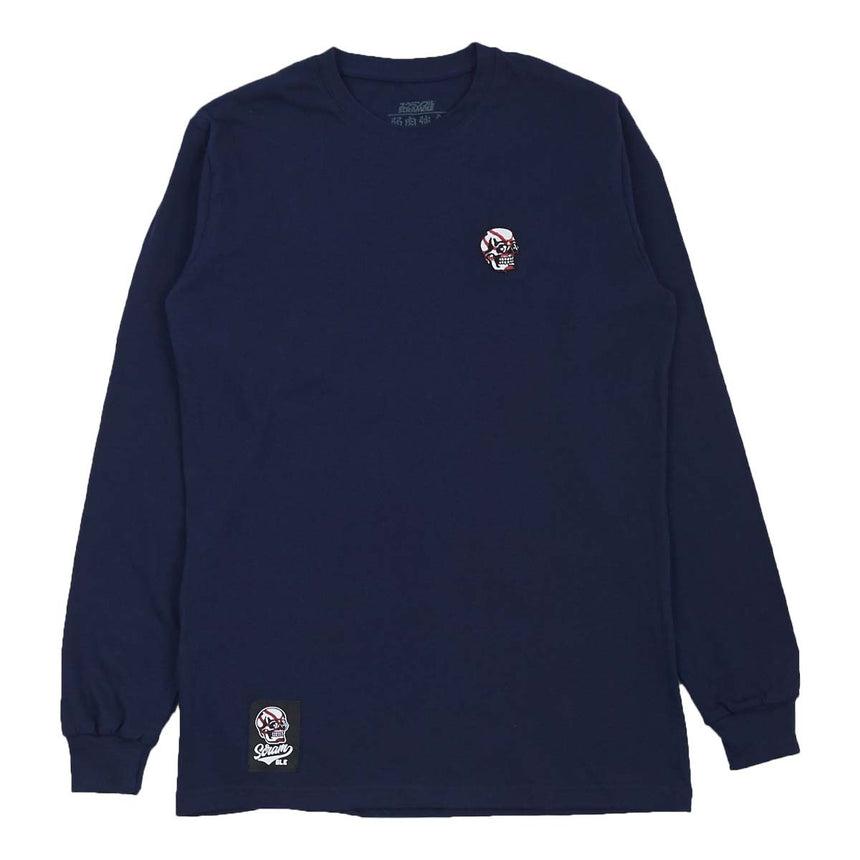 Scramble Skabuki Long Sleeve T-Shirt  Navy