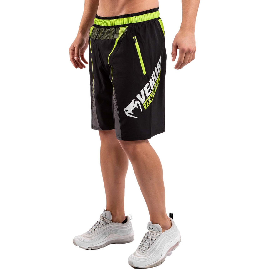 Venum Training Camp 3.0 Training Shorts Black-Neo Yellow