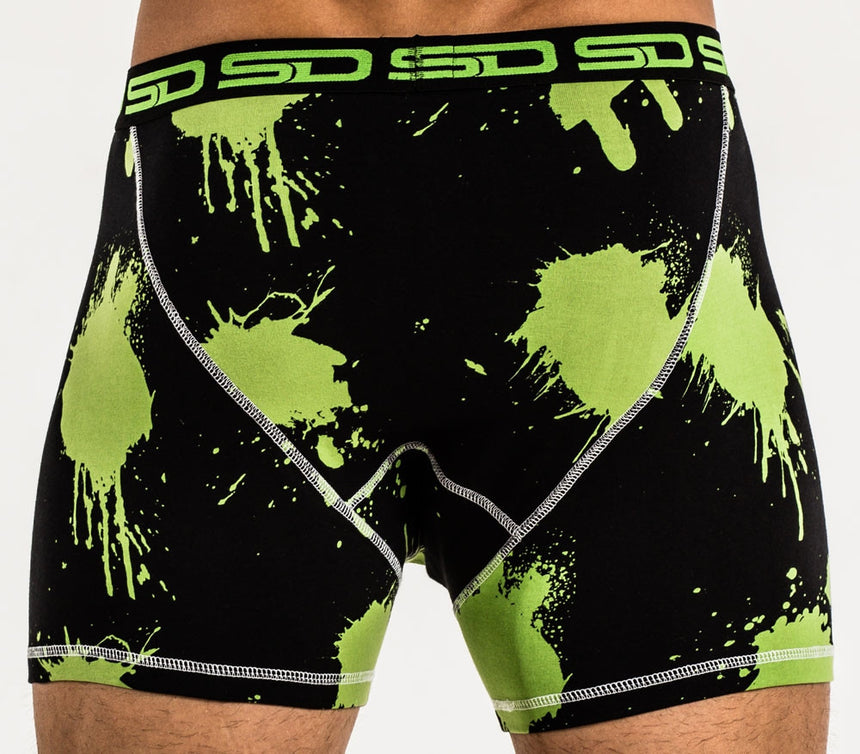 Smuggling Duds Paintball Mens Boxer Shorts Black