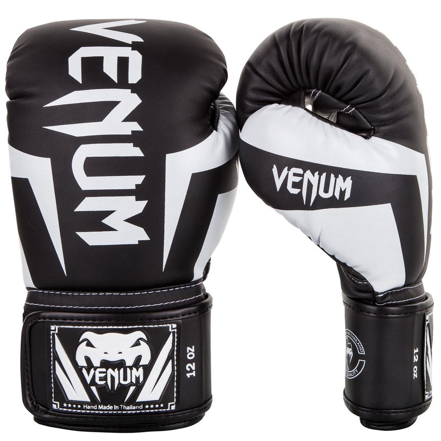 Venum Elite Boxing Gloves Black-White