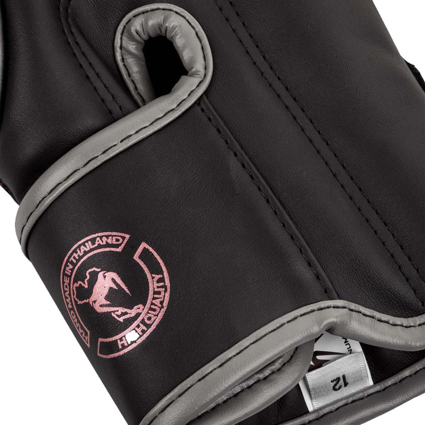 Venum Elite Boxing Gloves Black-Pink