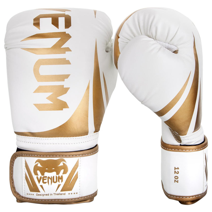 Venum Challenger 2.0 Boxing Gloves White/Gold