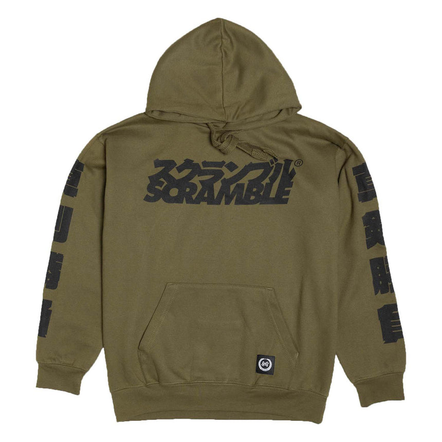 Scramble Challenge Hoodie Green