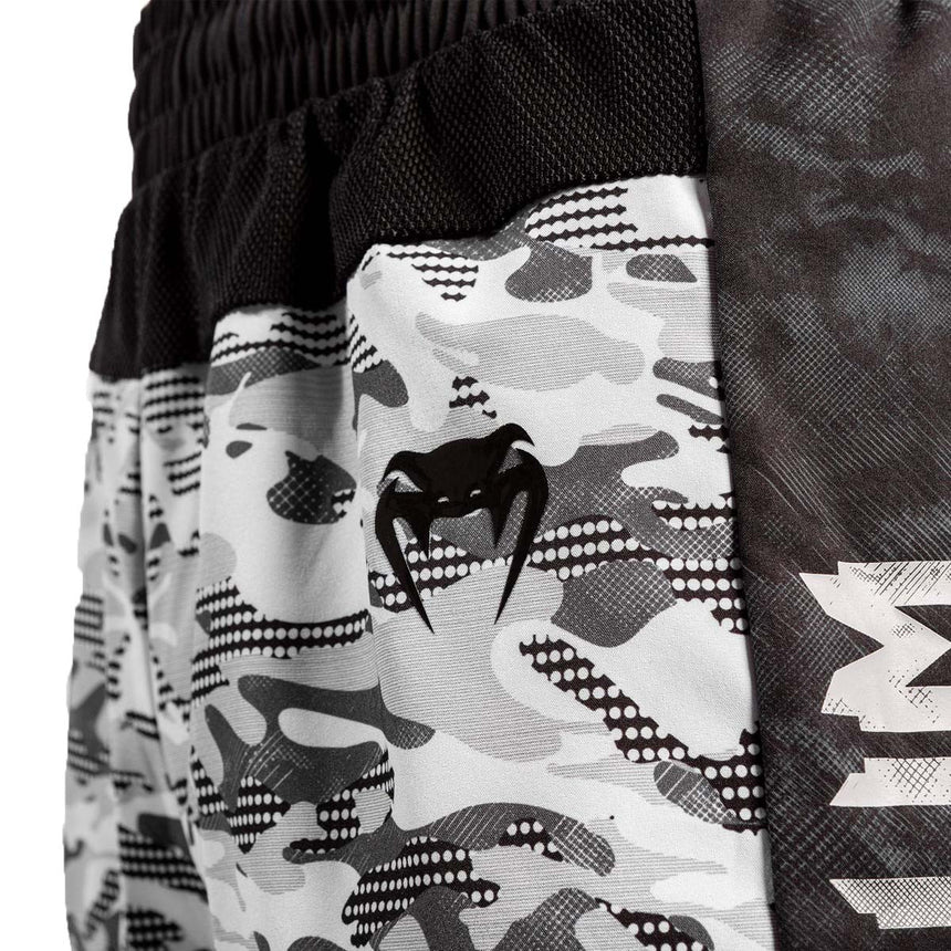 Venum Defender Urban Camo Training Shorts White-Black