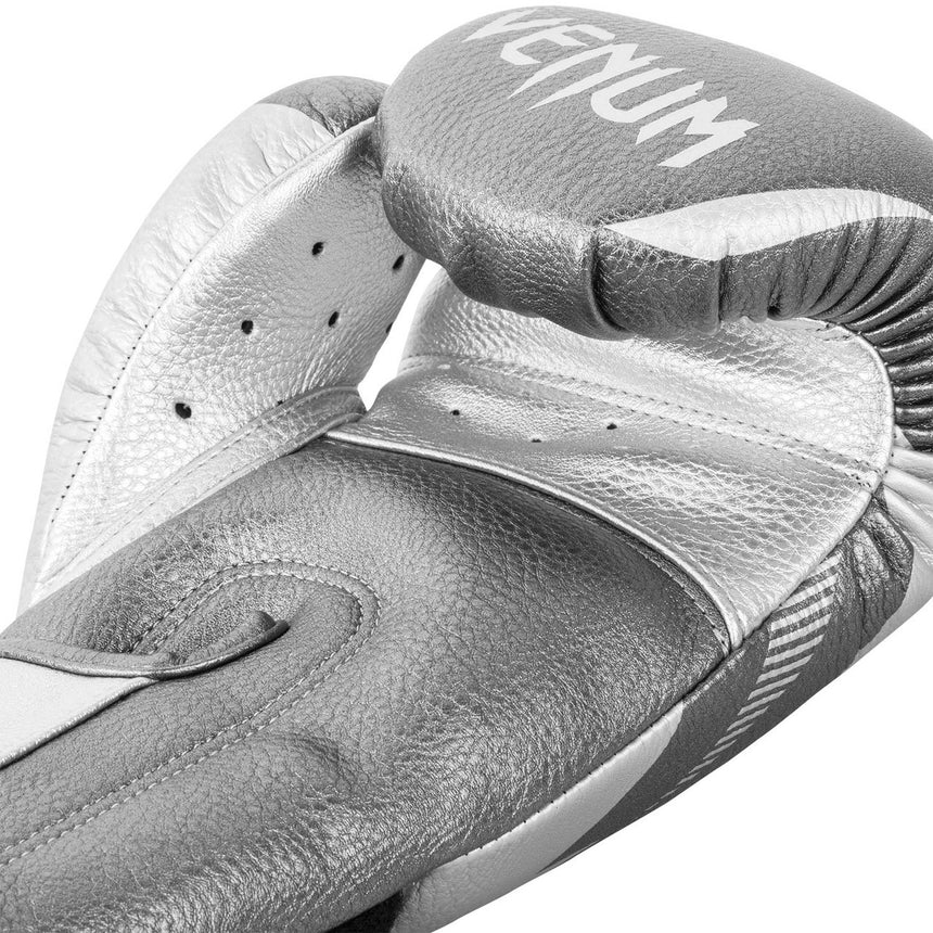 Venum Impact Boxing Gloves Silver/Silver