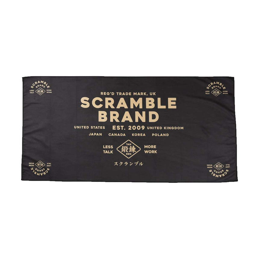 Scramble Brand Less Talk More Work Microfibre Towel