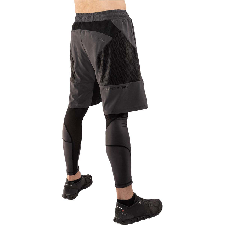 Venum G-Fit Training Shorts Grey-Black