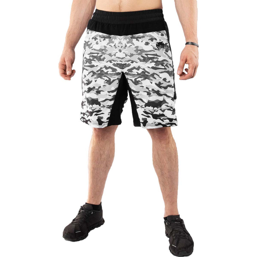 Venum Defender Urban Camo Training Shorts White-Black