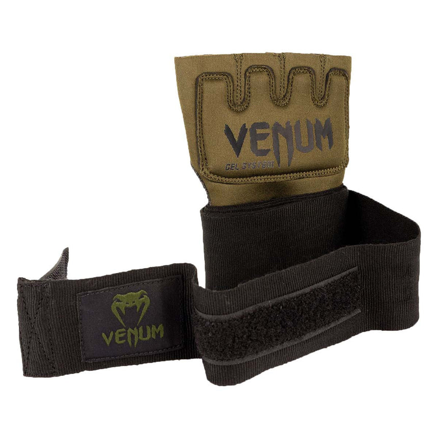 Venum Kontact Gel Wrap Gloves Khaki-Black