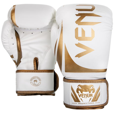 Venum Challenger 2.0 Boxing Gloves White/Gold