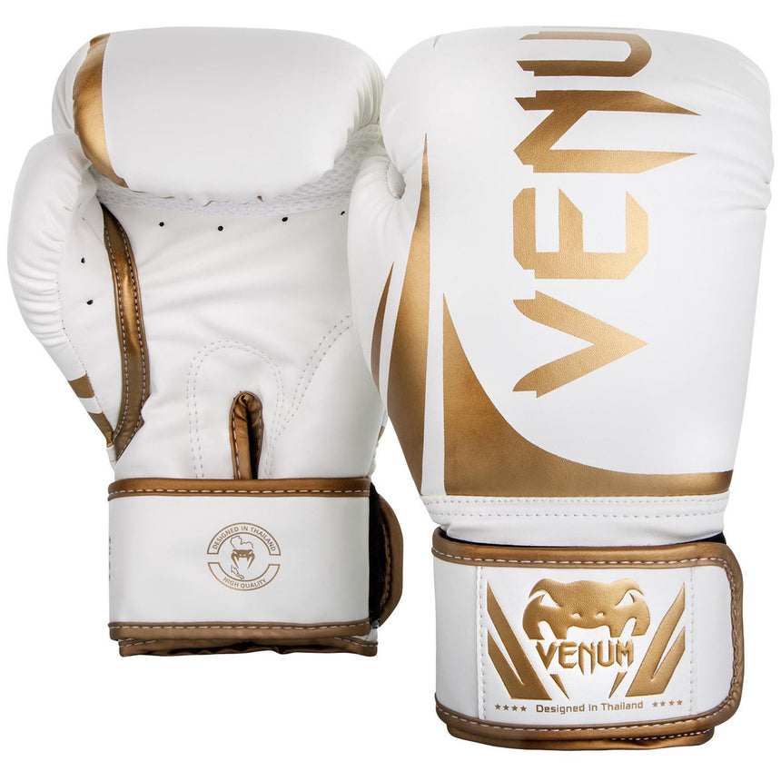Venum Challenger 2.0 Boxing Gloves White/Gold