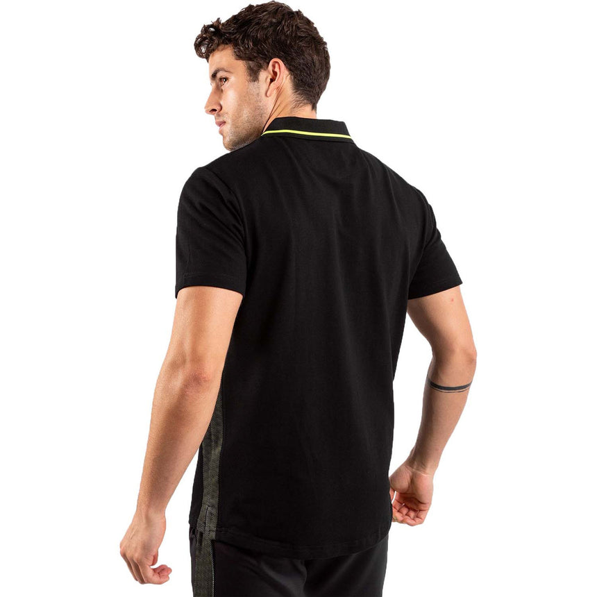 Venum Training Camp 3.0 Polo Shirt Black-Neo Yellow