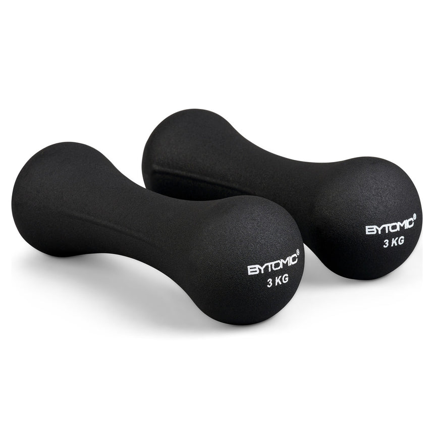 Bytomic Neoprene 3kg Dumbbells
