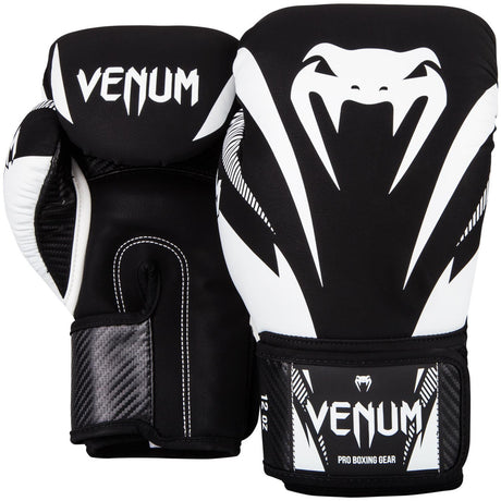 Venum Impact Boxing Gloves Black/White