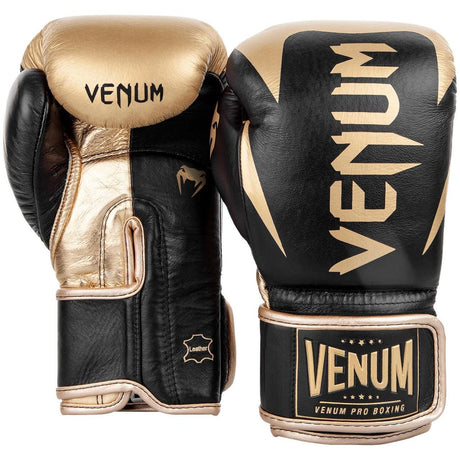 Venum Hammer Pro Boxing Gloves Black/Gold