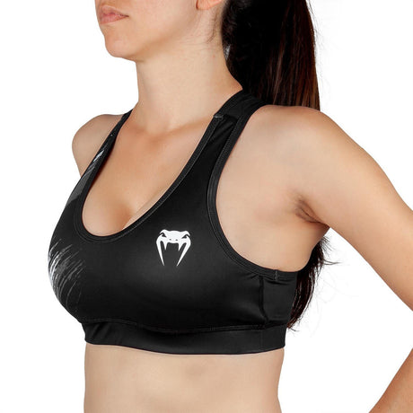 Venum Womens Rapid 2.0 Sports Bra Black/White