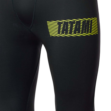 Tatami Fightwear Essential 3.0 Spats Black-Yellow