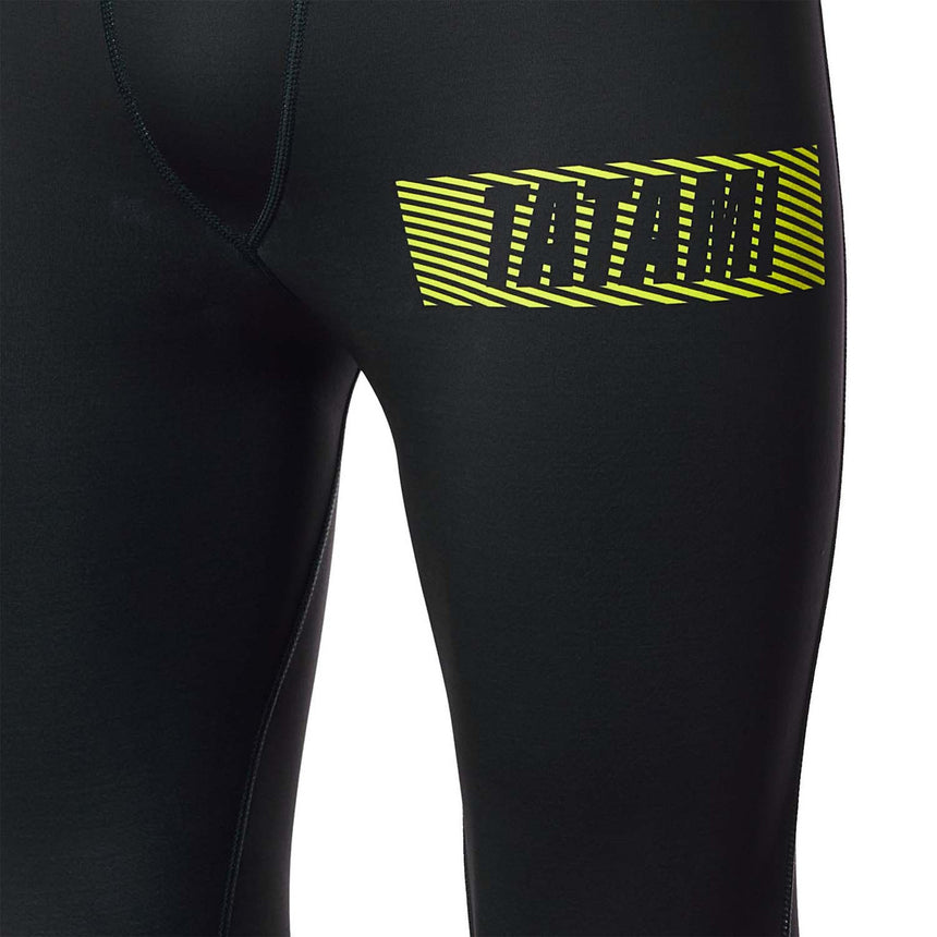 Tatami Fightwear Essential 3.0 Spats Black-Yellow